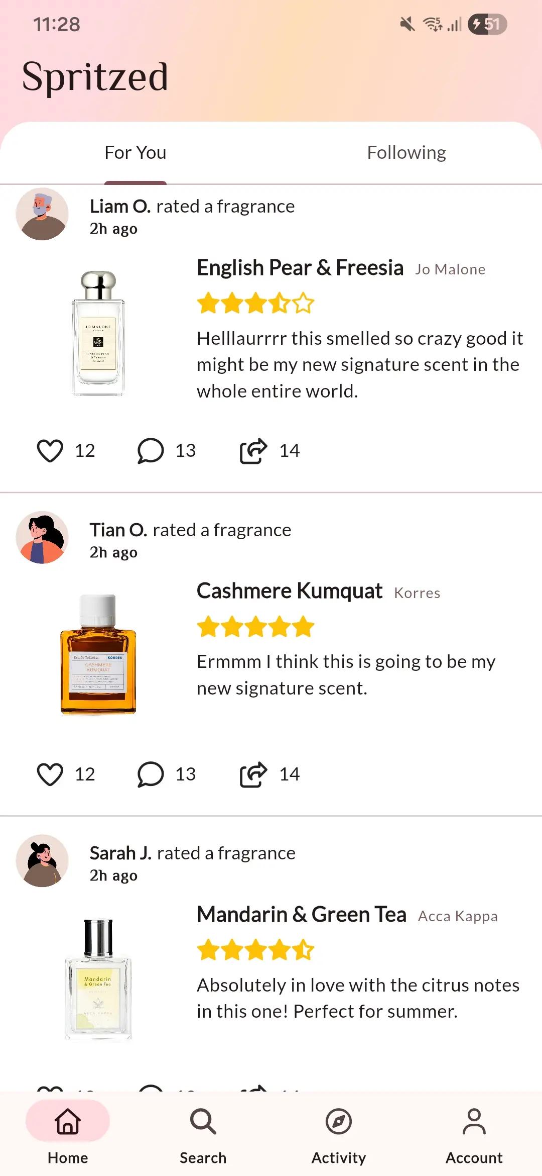 Home screen (scrolled)